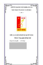 Công nghệ dữ liệu khối