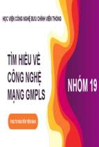 Tìm hiểu về công nghệ mạng gmplsx