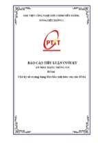 Chữ ký số và ứng dụng đảm bảo tính toàn vẹn của đề thi