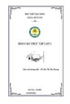 Thực trạng một số phần hành kế toán chủ yếu tại công ty tnhh nhà tự động việt nam