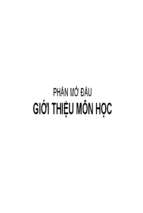 Bài giảng quản lý tài nguyên và môi trường