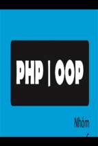 Nhóm9 tiểu luận oop phpx