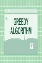 Cấu trúc dữ liệu và giải thuật greedy algorithmx