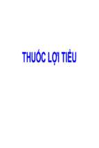 Slide thuốc lợi tiểu