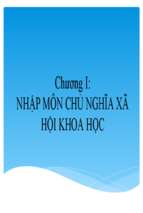 Giáo trình chủ nghĩa xã hội   khoa họcx