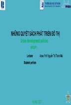 Trình bày các loại hình quy hoạch đô thị ở pháp (presenting types of urban planning in france) so sánh với thực tiễn quy hoạch đô thị ở việt nam(compare with urban planning practice in vietnam)x