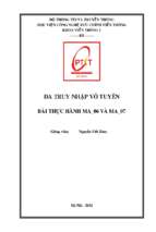 Làm sáng tỏ quá trình xây dựng mô hình và nguyên lý hoạt động của hệ thống truyền dẫn ofdm trên cơ sở ifftfft và chèn khử cp trực quan hóa nguyên lý hoạt động trên cơ sở mô tả và mô phỏng matlab