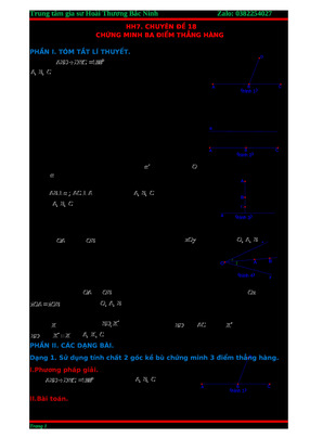 Hsg t7   cđ 18   ba điểm thẳng hàng dpb hoàn thiện