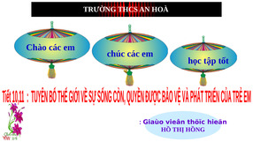 Tuyên bố thế giới về sự sống còn