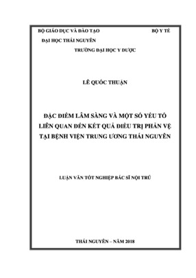 Đặc Điểm Lâm Sàng Và Một Số Yếu Tố Liên Quan Đến Kết Quả Điều Trị Phản Vệ Tại Bệnh Viện Trung Ương Thái Nguyên