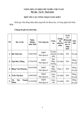 Giải Pháp Tổ Chức Hoạt Động Dạy Học Trải Nghiệm Với Môn Sinh Học