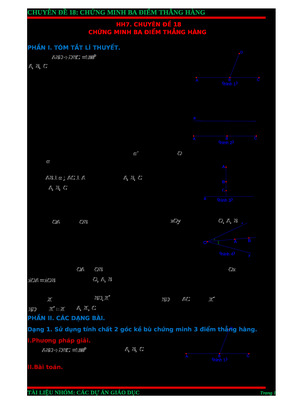 Hsg t7   cđ 18   ba điểm thẳng hàng dpb hoàn thiện